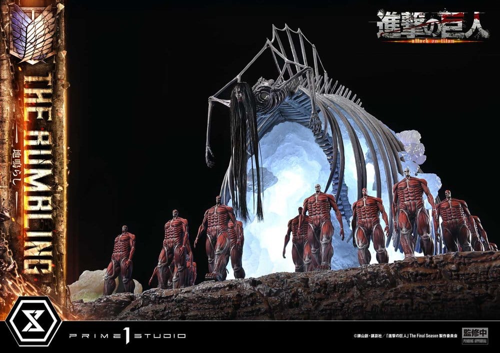 Attack on Titan West Ultimate Diorama Masterline Series Statue The Rumbling Bonus Version 64 cm - Image 20