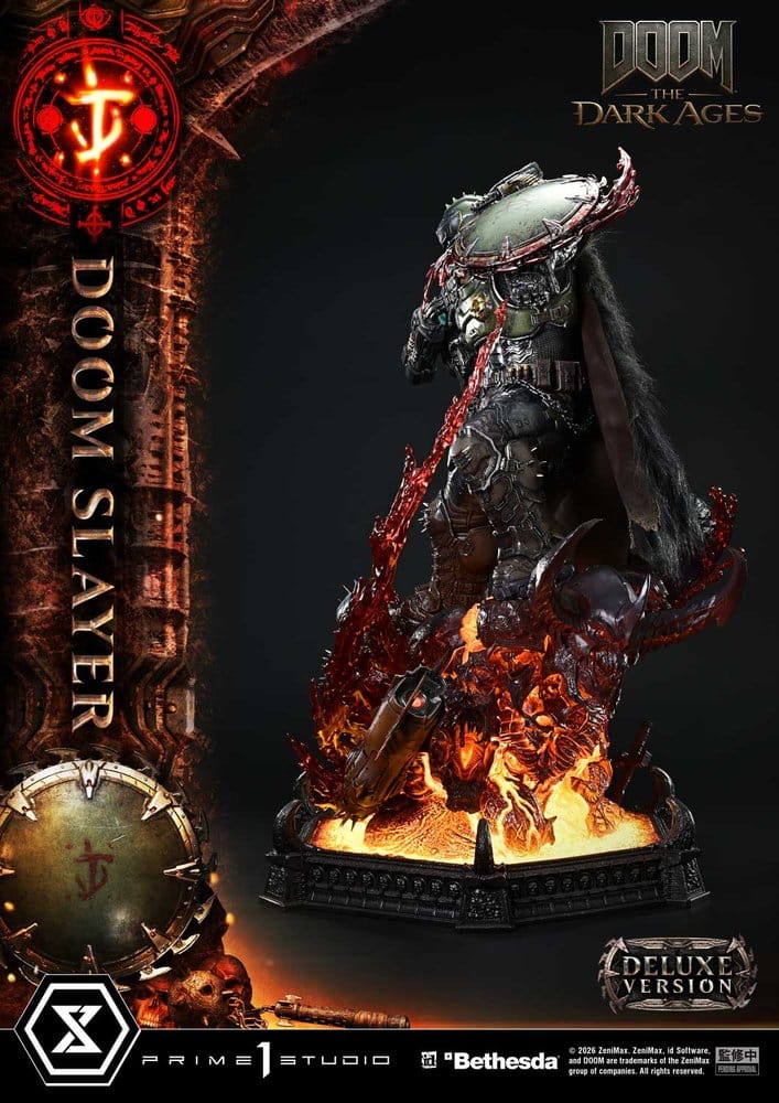 DOOM: The Dark Ages Ultimate Premium Masterline Series Statue 1/4 DOOM Slayer Deluxe Version 77 cm - Image 13