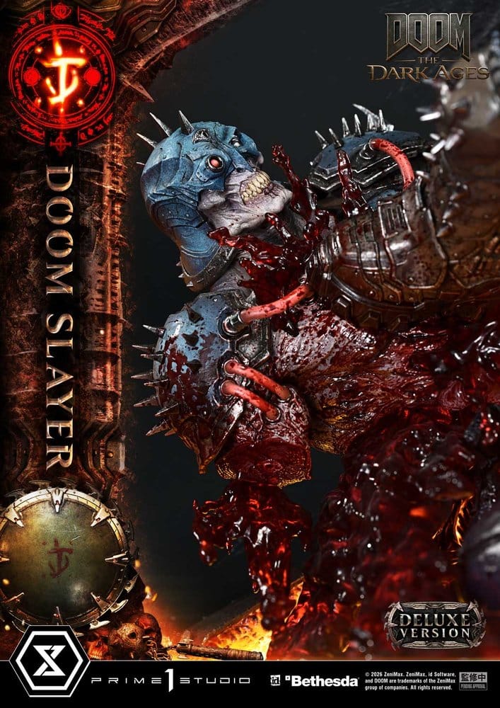 DOOM: The Dark Ages Ultimate Premium Masterline Series Statue 1/4 DOOM Slayer Deluxe Version 77 cm - Image 14