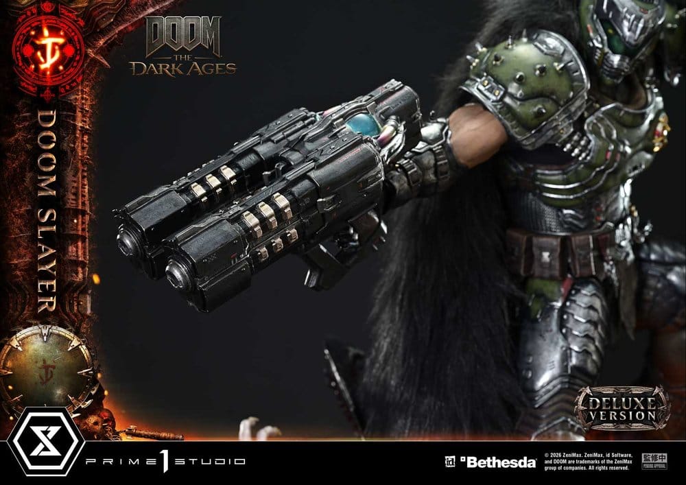 DOOM: The Dark Ages Ultimate Premium Masterline Series Statue 1/4 DOOM Slayer Deluxe Version 77 cm - Image 16