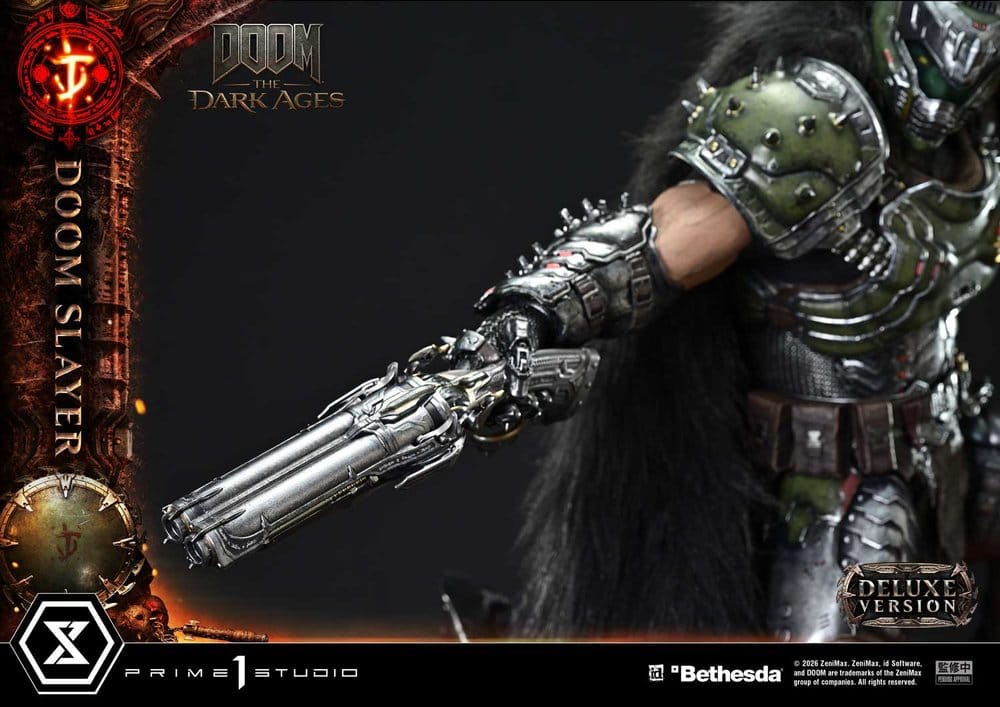 DOOM: The Dark Ages Ultimate Premium Masterline Series Statue 1/4 DOOM Slayer Deluxe Version 77 cm - Image 17