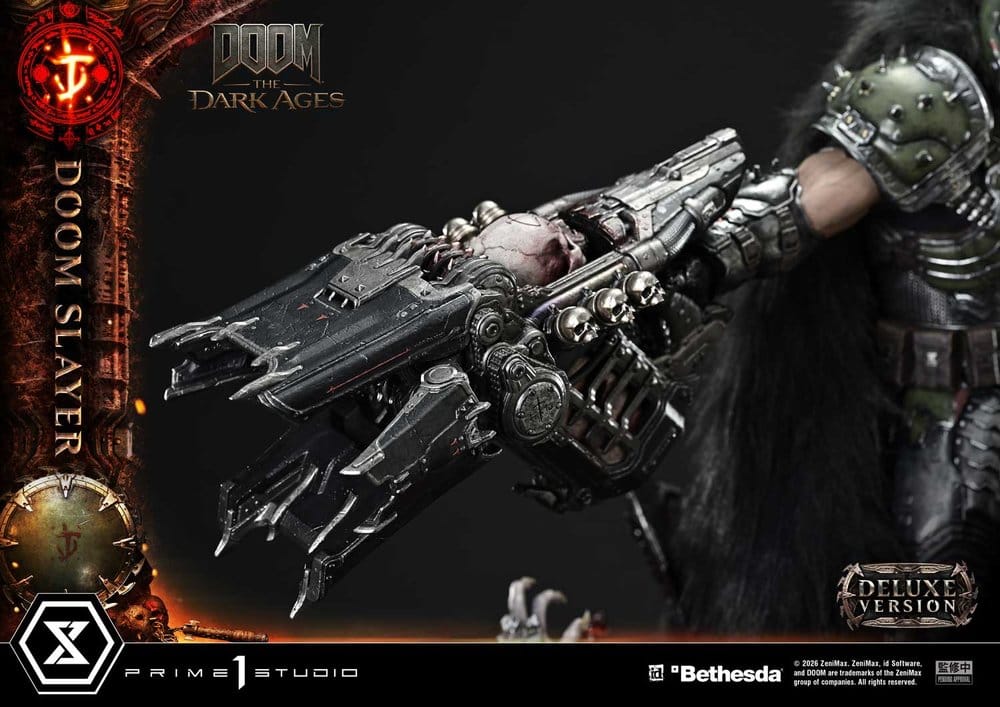 DOOM: The Dark Ages Ultimate Premium Masterline Series Statue 1/4 DOOM Slayer Deluxe Version 77 cm - Image 18