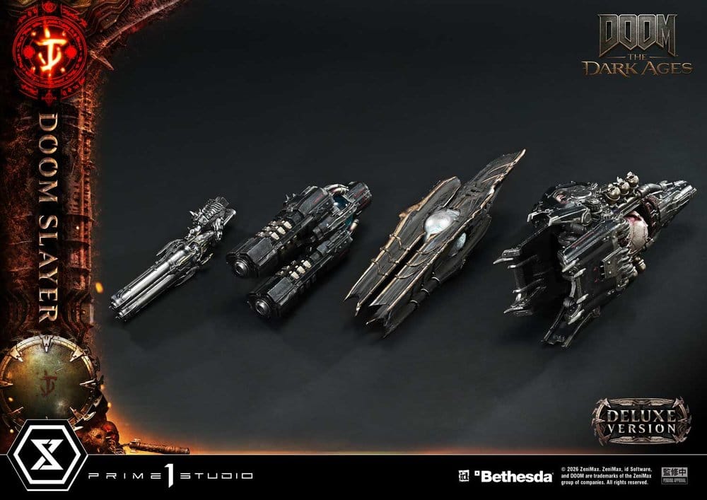 DOOM: The Dark Ages Ultimate Premium Masterline Series Statue 1/4 DOOM Slayer Deluxe Version 77 cm - Image 20