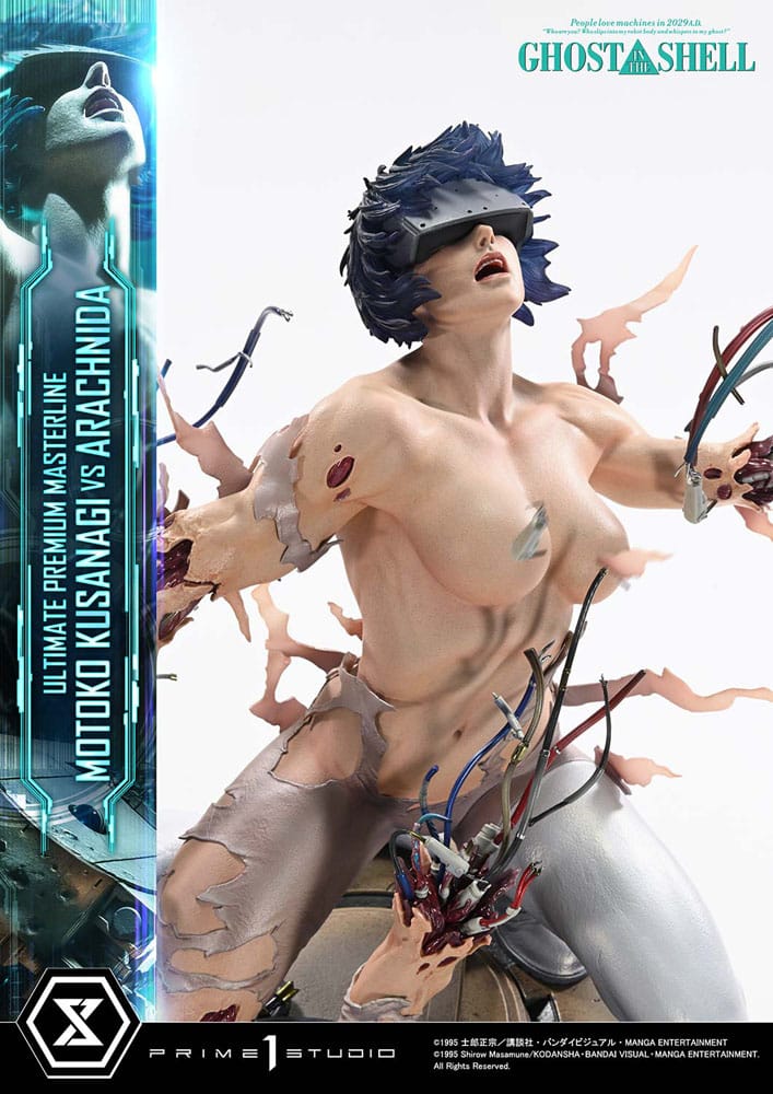 Ghost in the Shell Ultimate Premium Masterline Series Statue 1/4 Motoko Kusanagi vs Arachnida 68 cm - Image 8