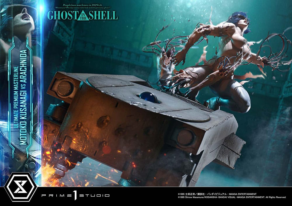 Ghost in the Shell Ultimate Premium Masterline Series Statue 1/4 Motoko Kusanagi vs Arachnida 68 cm - Image 11