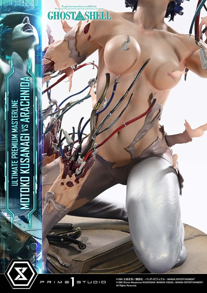 Ghost in the Shell Ultimate Premium Masterline Series Statue 1/4 Motoko Kusanagi vs Arachnida 68 cm - Image 13