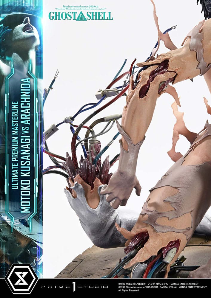 Ghost in the Shell Ultimate Premium Masterline Series Statue 1/4 Motoko Kusanagi vs Arachnida 68 cm - Image 14