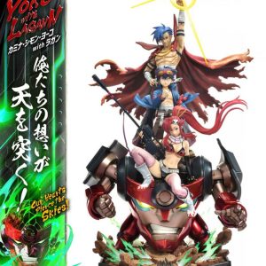 Gurren Lagann Ultimate Premium Masterline Series Statue 1/4 Kamina, Simon & Yoko with Lagann 97 cm