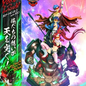 Gurren Lagann Ultimate Premium Masterline Series Statue 1/4 Kamina, Simon & Yoko with Lagann Deluxe Version 97 cm