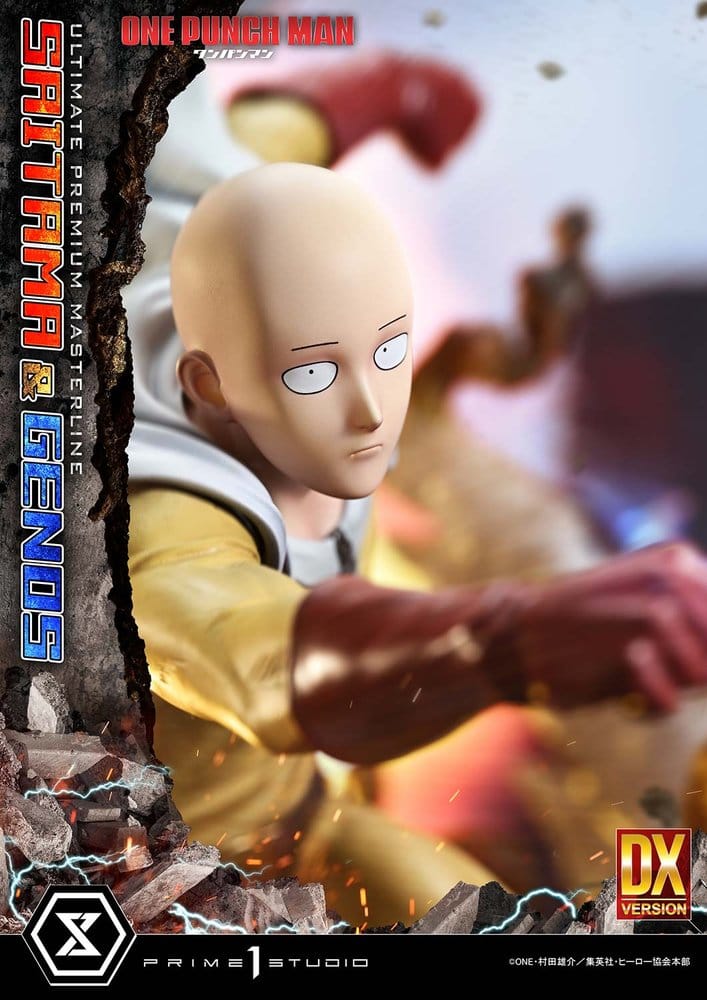 One-Punch Man Premium Masterline Series Statue 1/4 Saitama & Genos Deluxe Version 73 cm - Image 5