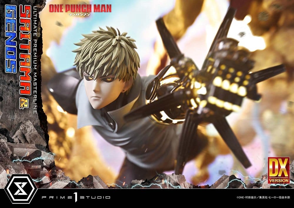 One-Punch Man Premium Masterline Series Statue 1/4 Saitama & Genos Deluxe Version 73 cm - Image 7