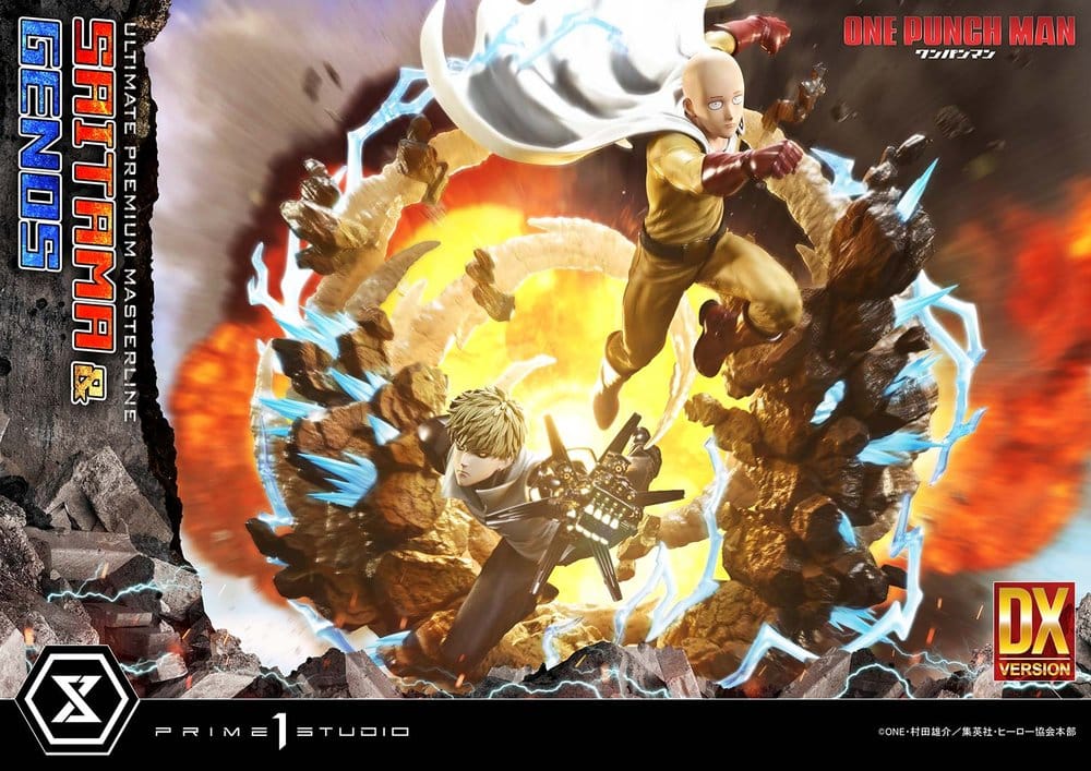 One-Punch Man Premium Masterline Series Statue 1/4 Saitama & Genos Deluxe Version 73 cm - Image 16