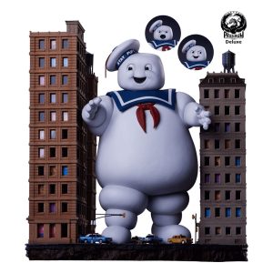 The Ghostbusters Diorama Statue Stay Puft Marshmallow Man Deluxe Edition 74 cm
