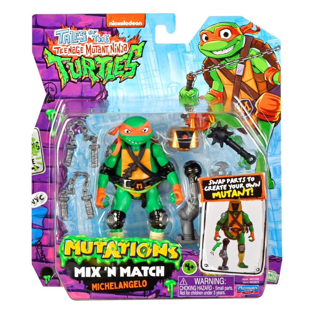 Tales of the Teenage Mutant Ninja Turtles Mix 'n Match Action Figure Michelangelo 12 cm - Image 2