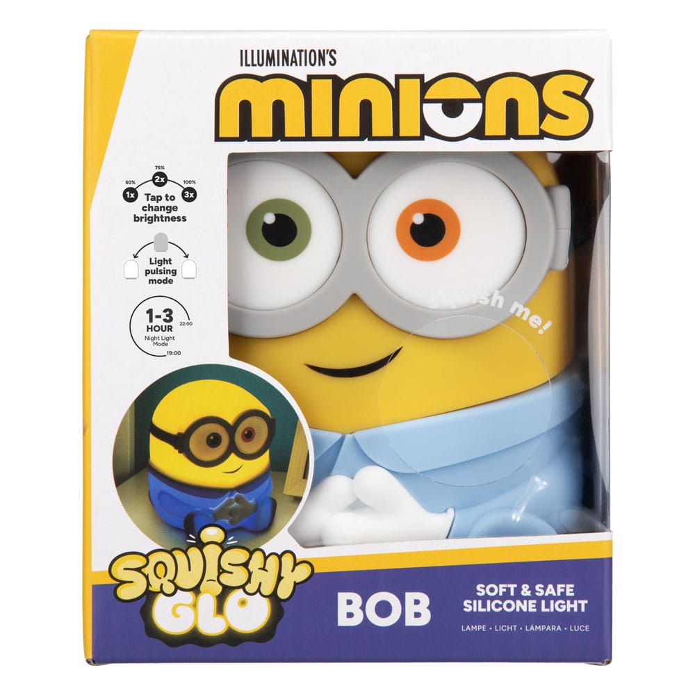 Minions Squishy Glo Silicon Light Bob 15 cm - Image 2