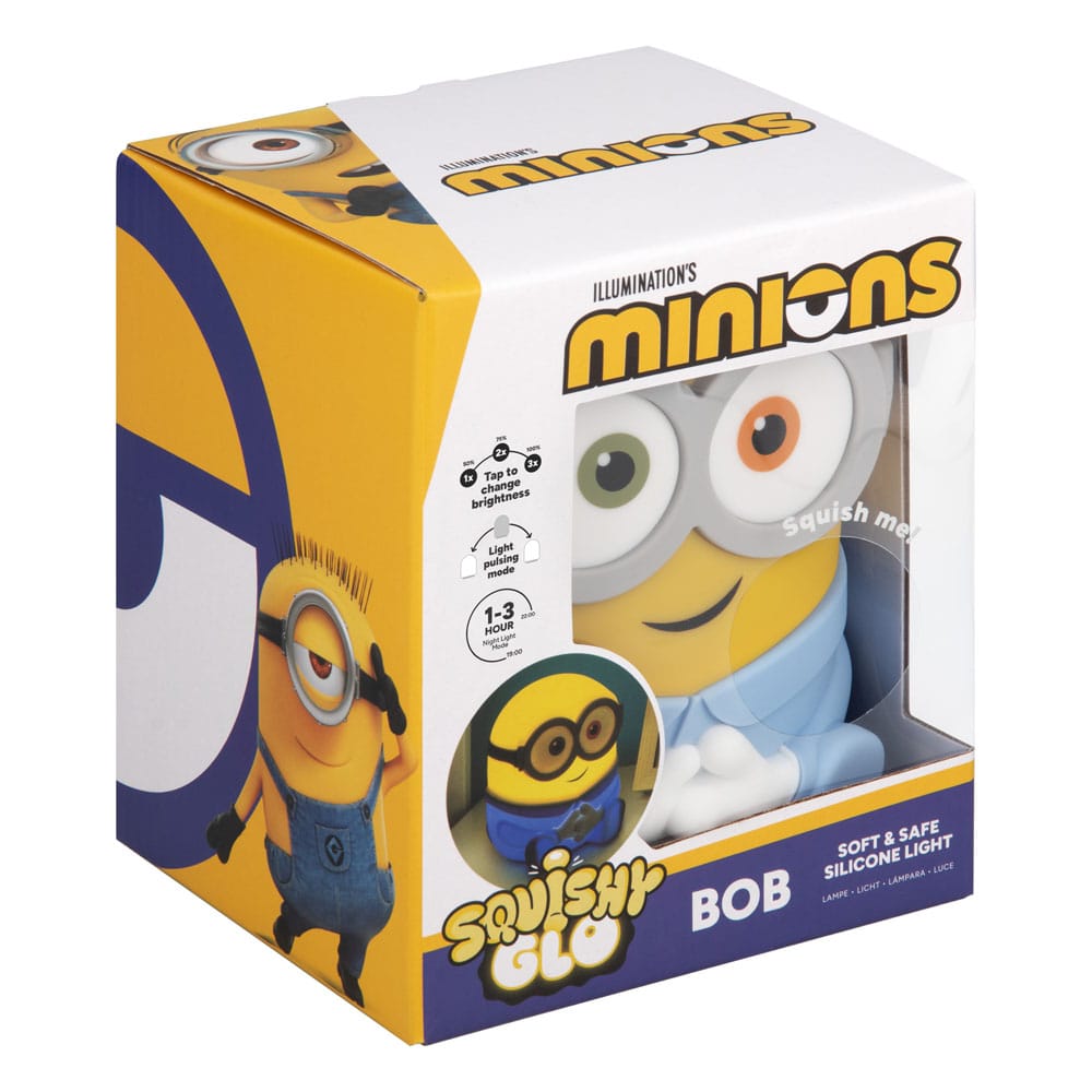 Minions Squishy Glo Silicon Light Bob 15 cm - Image 3