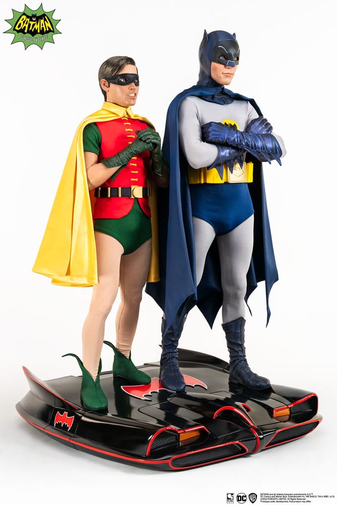 DC Comics Diorama Statue 1/4 Batman & Robin 1966 52 cm - Image 3
