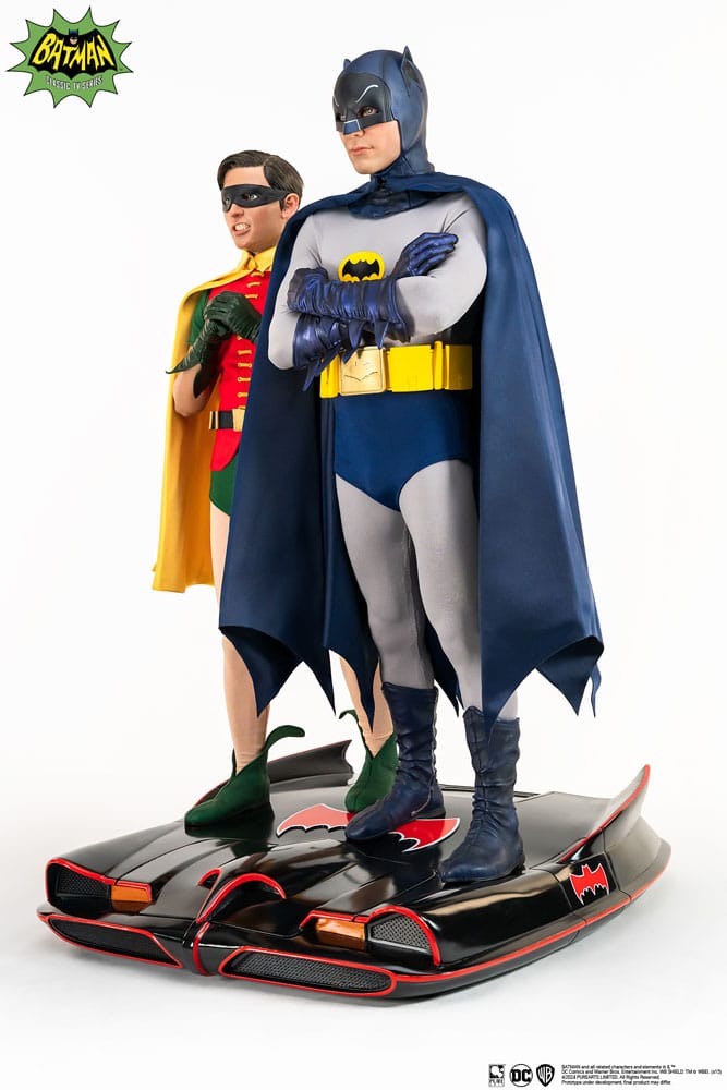 DC Comics Diorama Statue 1/4 Batman & Robin 1966 52 cm - Image 9