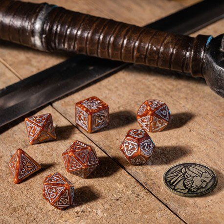 The Witcher Dice Set Geralt The Monster Slayer (7) - Image 3