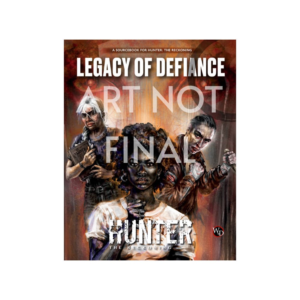 Hunter: The Reckoning 5th Edition RPG book Legacy of Defiance Sourcebook  *Englische Version*