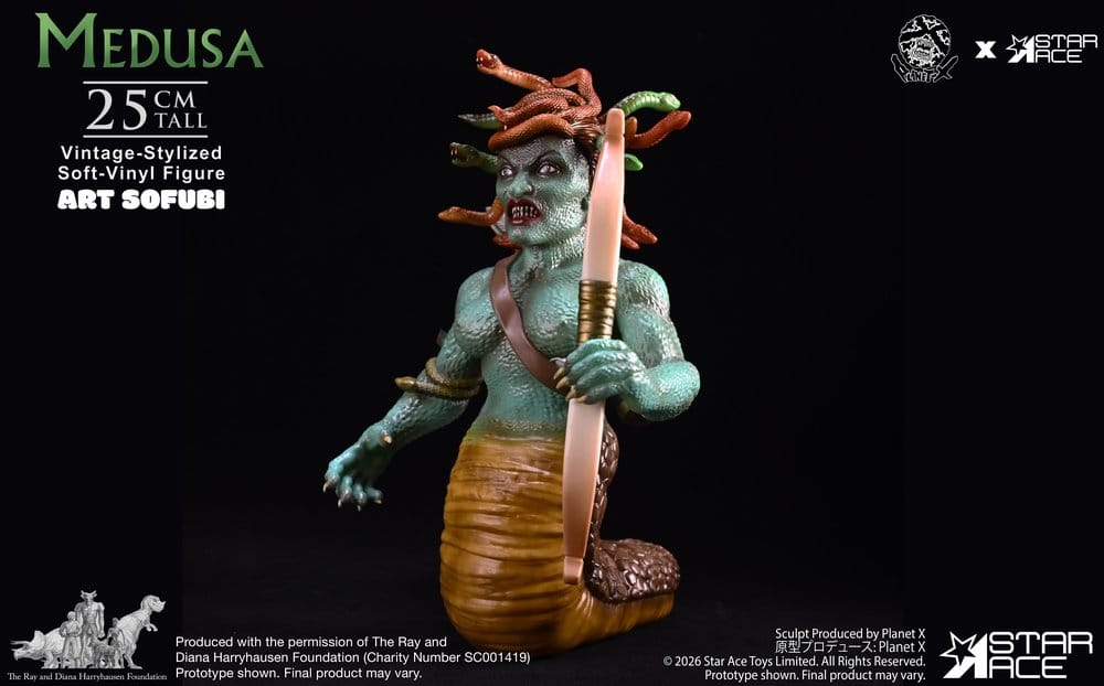 Ray Harryhausen Soft Vinyl Statue Medusa (Vintage-Style) 25 cm - Image 3