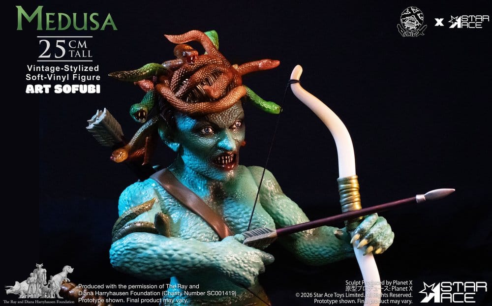 Ray Harryhausen Soft Vinyl Statue Medusa (Vintage-Style) 25 cm - Image 4