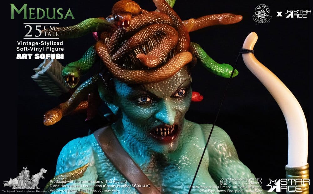 Ray Harryhausen Soft Vinyl Statue Medusa (Vintage-Style) 25 cm - Image 7