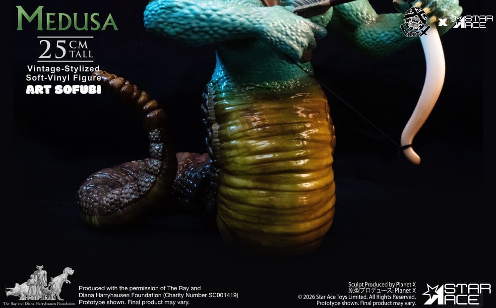 Ray Harryhausen Soft Vinyl Statue Medusa (Vintage-Style) 25 cm - Image 8