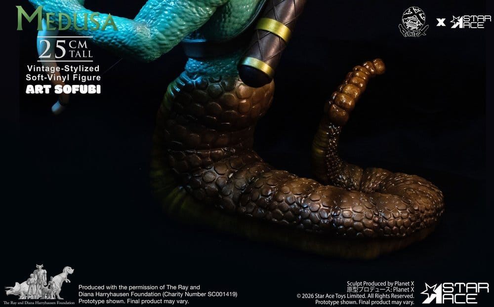 Ray Harryhausen Soft Vinyl Statue Medusa (Vintage-Style) 25 cm - Image 9