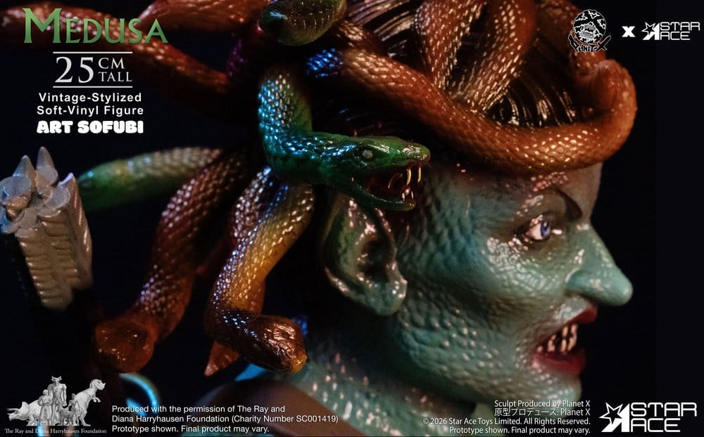 Ray Harryhausen Soft Vinyl Statue Medusa (Vintage-Style) 25 cm - Image 12