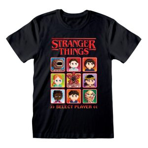 Stranger Things T-Shirt Select Player Size L