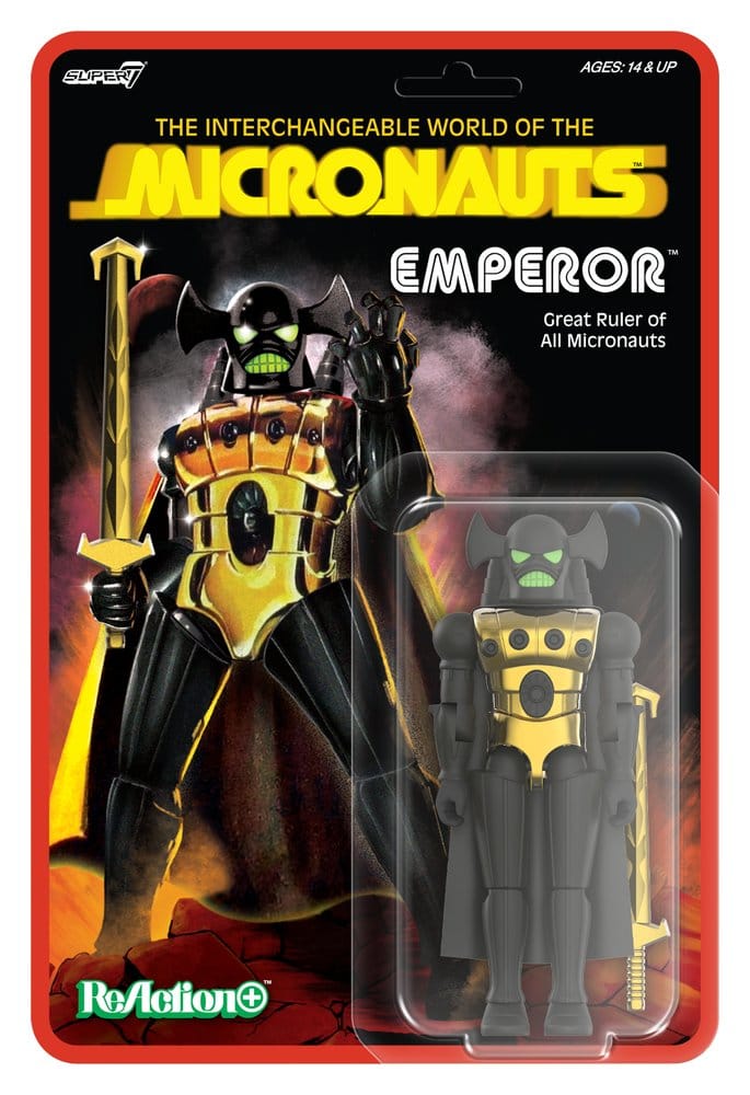 Micronauts ReAction+ Action Figure Wave 03 Emperor 10 cm - Image 2