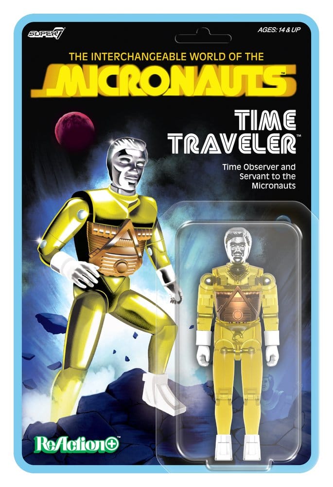 Micronauts ReAction+ Action Figure Wave 03 Time Traveler (Translucent Yellow) 10 cm - Image 2