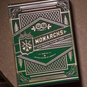 Theory 11 Playing Cards Monarch Green