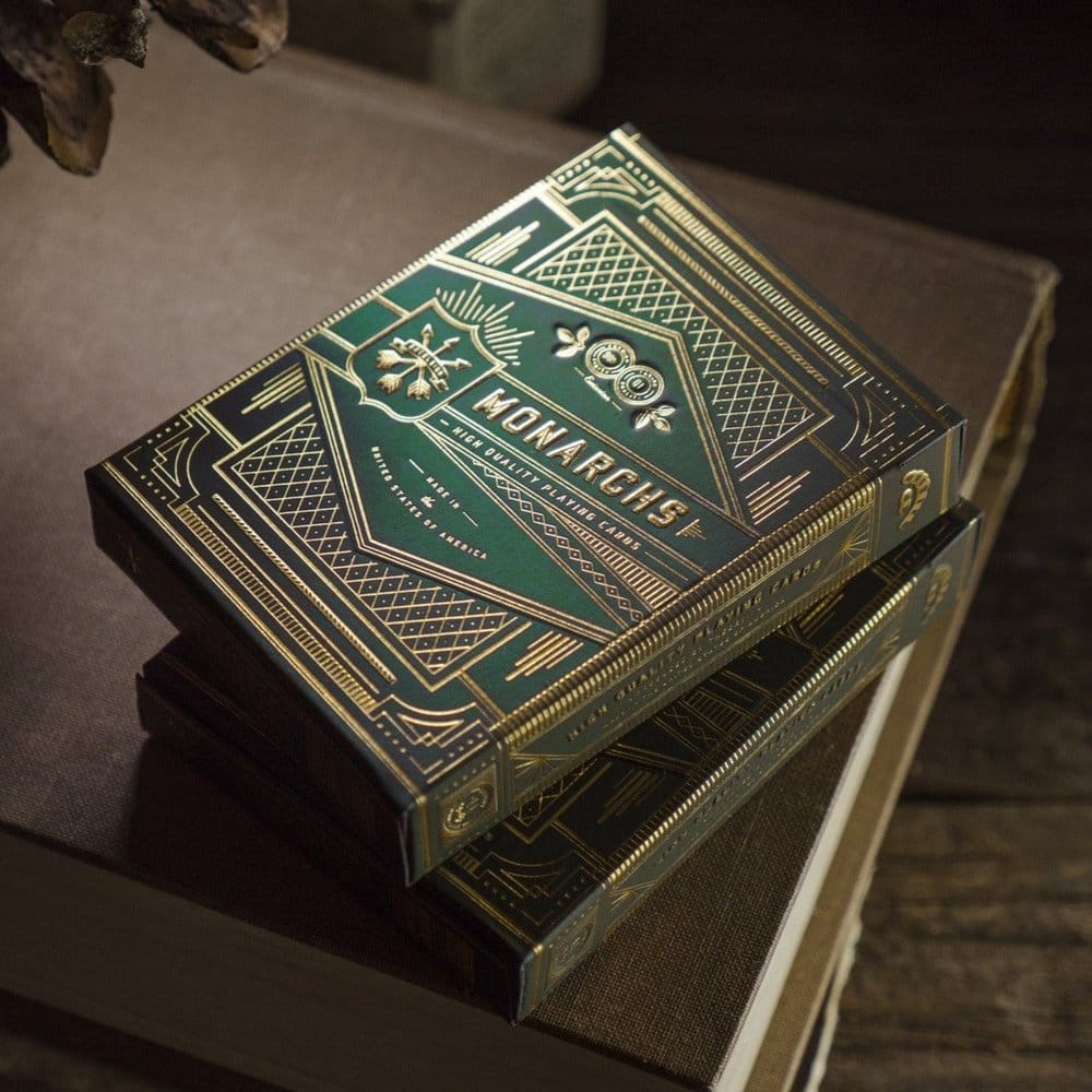 Theory 11 Playing Cards Monarch Green - Image 2