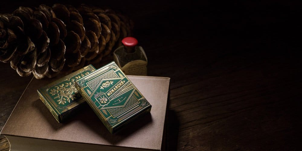 Theory 11 Playing Cards Monarch Green - Image 8