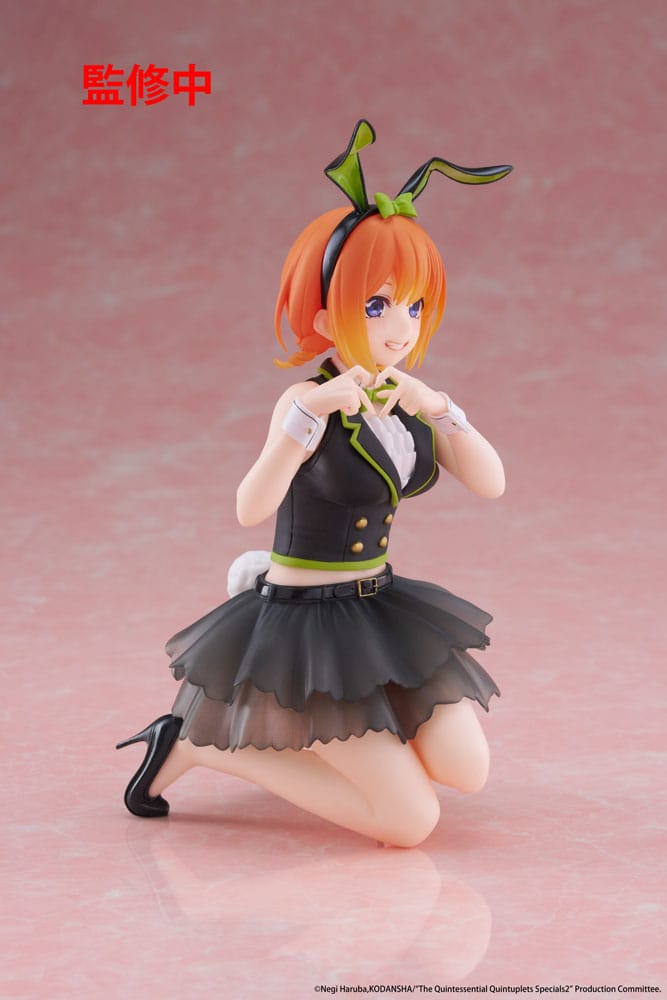 The Quintessential Quintuplets 3 PVC Statue Desktop Cute Figure Yotsuba Nakano (Bunny Ver.) 13 cm - Image 9