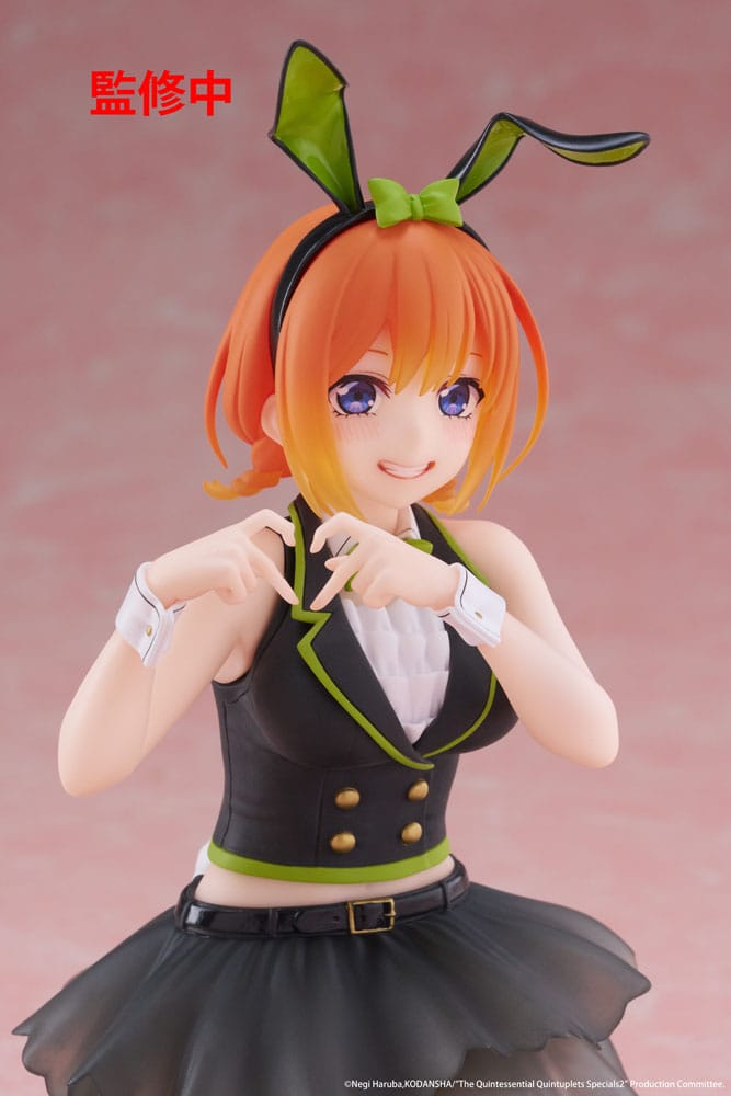 The Quintessential Quintuplets 3 PVC Statue Desktop Cute Figure Yotsuba Nakano (Bunny Ver.) 13 cm - Image 11