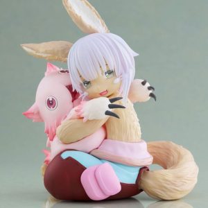 Made in Abyss: The Golden City of the Scorching Sun PVC Statue Desktop Cute Figure Nanachi & Mitty Reissue 13 cm