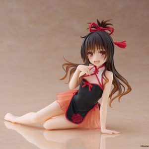 To Love-Ru Darkness PVC Statue Desktop Cute Figure Mikan Yuki Chinese Dress Ver. 13 cm