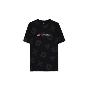 PlayStation T-Shirt Logo All Over Print Size M