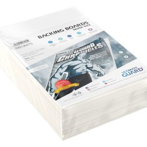 Ultimate Guard Comic Backing Boards (100) - Silver Size