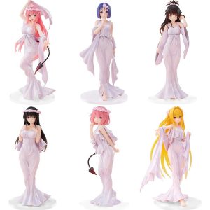 To Love-Ru Darkness Figures CHILLfigg Set 15th: Goddess Dress Ver. 16 cm Collection Blind Box (6)