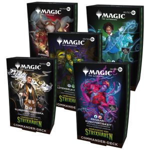Magic the Gathering Geheimnisse von Strixhaven Commander Decks Case (5) german