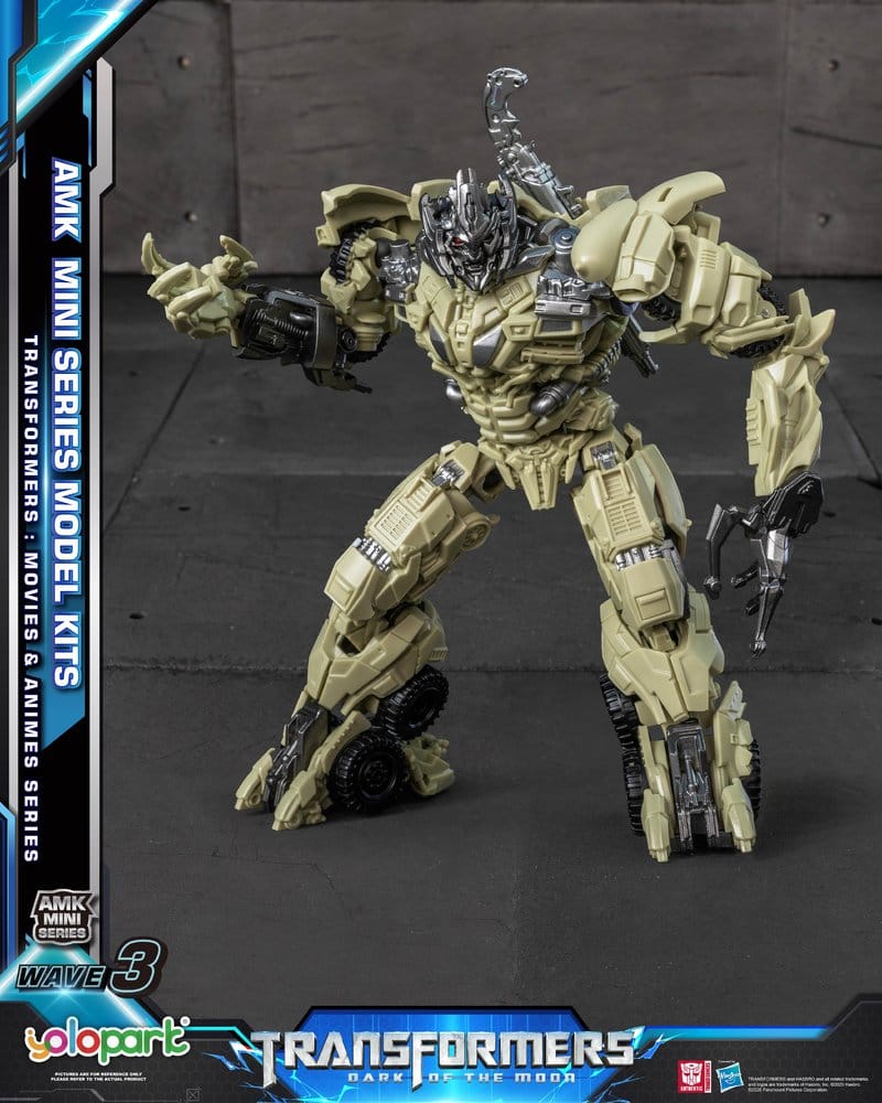 Transformers Generation One AMK Mini Series Plastic Model Kit Wave 3 Megatron TF 3 11 cm - Image 7