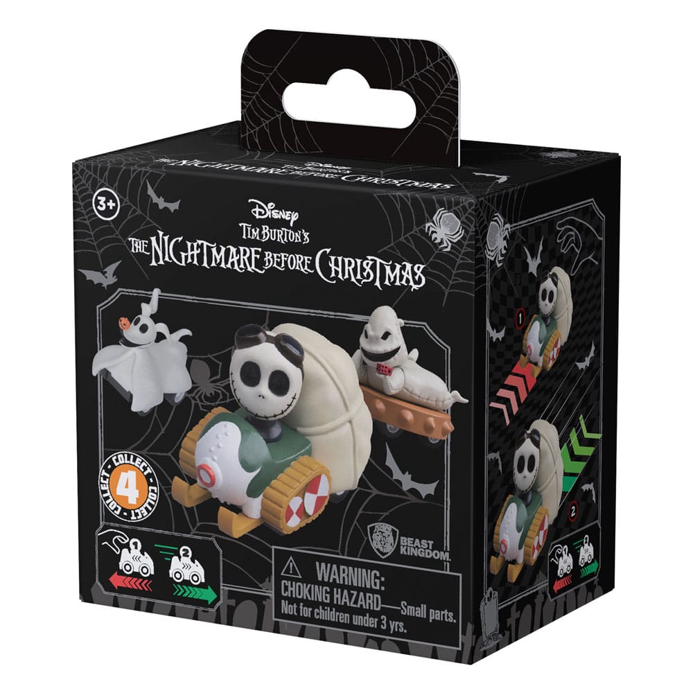 Nightmare Before Christmas Zoom Hero Pullback Vehicles with Figures (Blind Box Ver.) Assortment (12) - Image 2