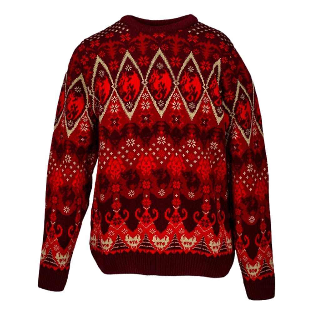 Warhammer Age of Sigmar Christmas Sweater Soulblight Gravelords Size L