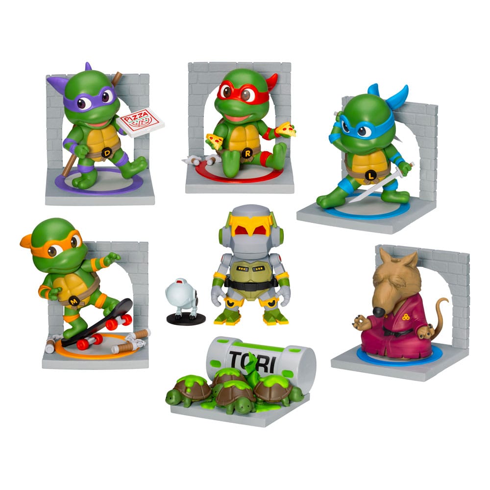 Teenage Mutant Ninja Turtles Mini Egg Attack Blind Box Figures Series 12 cm Assortment (6)