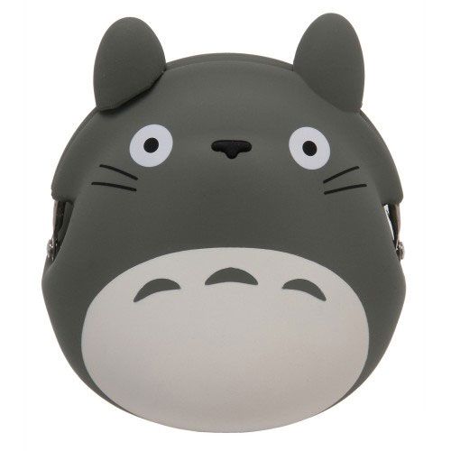 My Neighbor Totoro Mini Silicon Coin Purse Totoro grey 9 cm