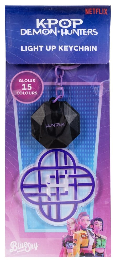 KPop Demon Hunters Keychain with light Huntr/x